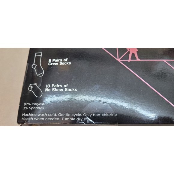 Women's Disney Princess Castle 15 Days Of Socks Advent Calendar 4-10 - Picture 5 of 5